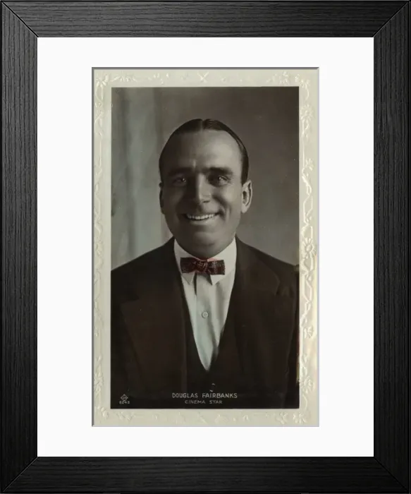 Framed Print : Fairbanks(S) / Smiling Framed Print : Fairbanks(S) / Smiling