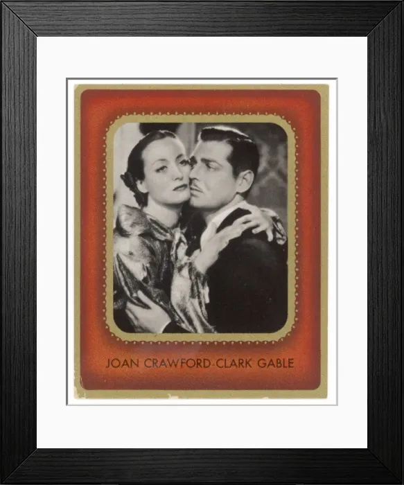 Framed Print : Joan Crawford / Cig Card Framed Print : Joan Crawford / Cig Card