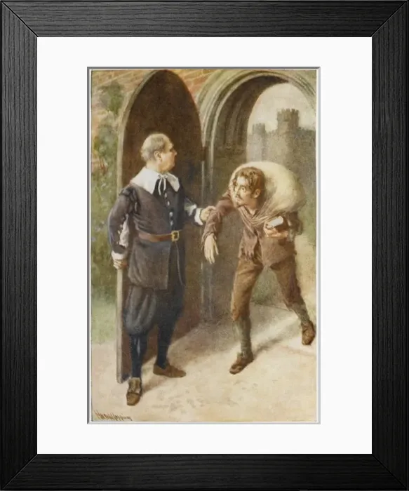 Framed Print : Pilgrims Progress 4 Framed Print : Pilgrims Progress 4