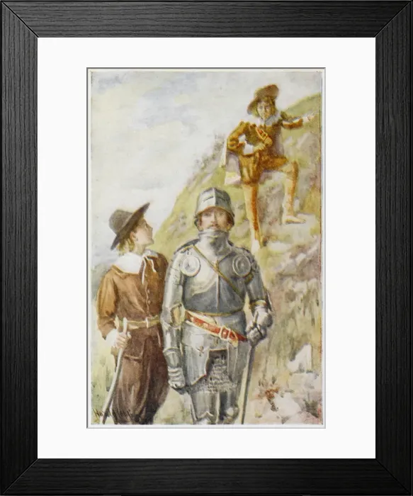 Framed Print : Pilgrims Progress 14 Framed Print : Pilgrims Progress 14