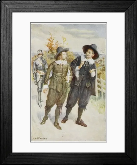 Framed Print : Pilgrims Progress 11 Framed Print : Pilgrims Progress 11