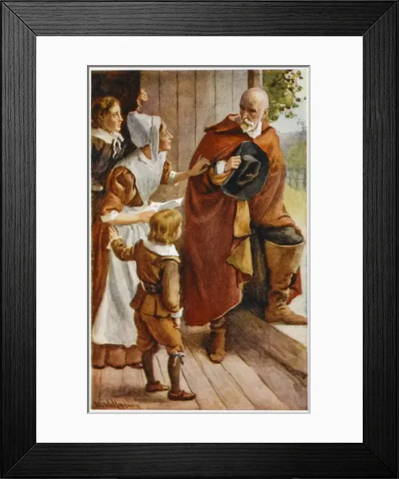 Framed Print : Pilgrims Progress 20 Framed Print : Pilgrims Progress 20
