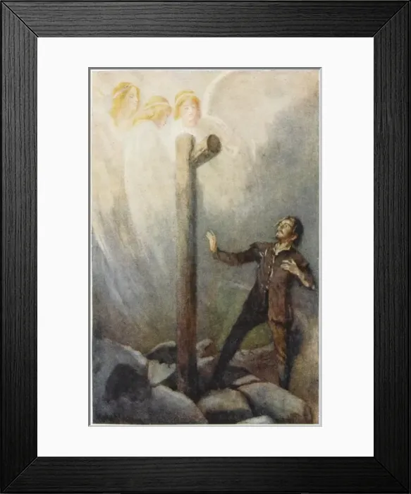 Framed Print : Pilgrims Progress 6 Framed Print : Pilgrims Progress 6