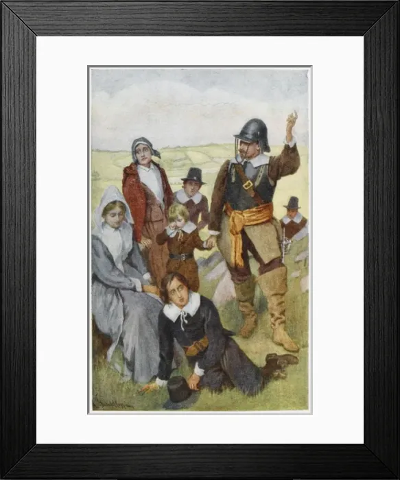 Framed Print : Pilgrims Progress 27 Framed Print : Pilgrims Progress 27