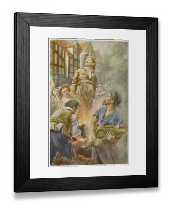Framed Print : Pilgrims Progress 13 Framed Print : Pilgrims Progress 13