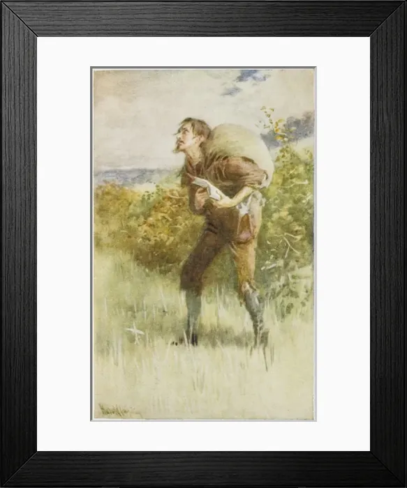 Framed Print : Pilgrims Progress 2 Framed Print : Pilgrims Progress 2
