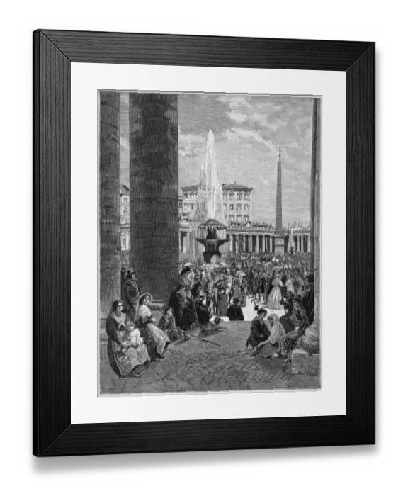Framed Print : Papal Jubilee Leo XII Framed Print : Papal Jubilee Leo XII