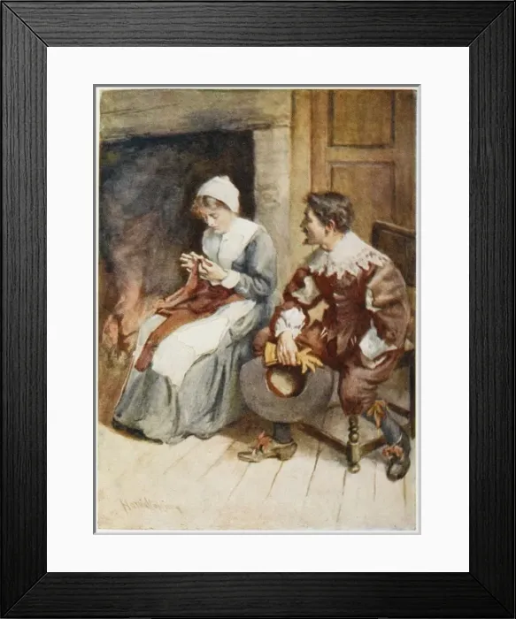 Framed Print : Pilgrims Progress 28 Framed Print : Pilgrims Progress 28