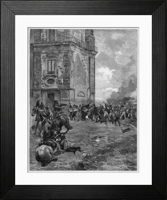 Framed Print : Revolt at Palermo Framed Print : Revolt at Palermo