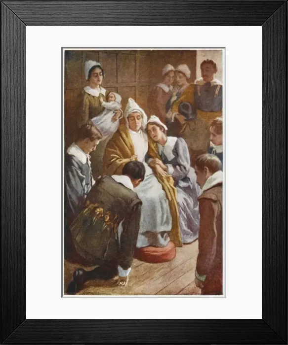 Framed Print : Pilgrims Progress 34 Framed Print : Pilgrims Progress 34