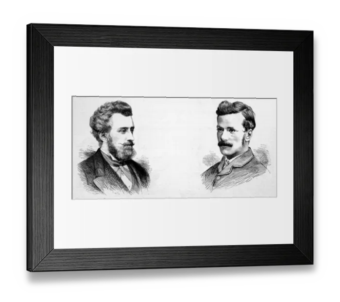 Framed Print : Ayrton and Perry