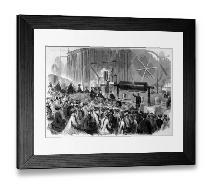 Framed Print : Great Electric Induction Coil Framed Print : Great Electric Induction Coil