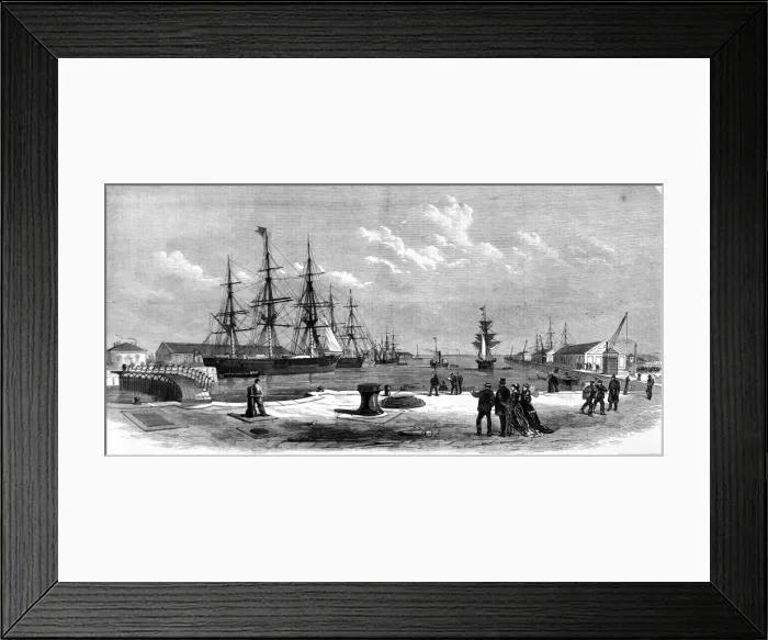 Framed Print : New docks at Millwall Framed Print : New docks at Millwall