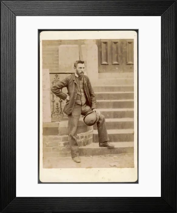 Framed Print : Male Types / 1890S Framed Print : Male Types / 1890S