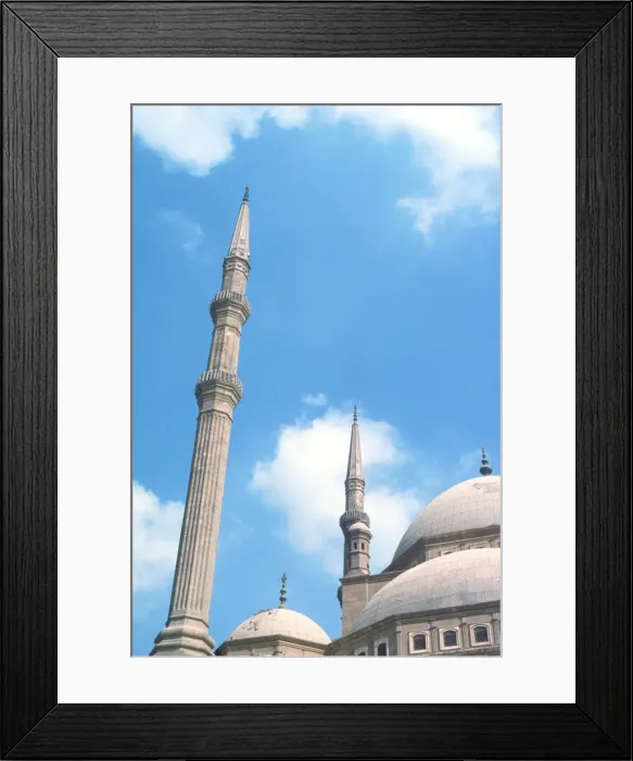 Framed Print : Mosque Minarets / Cairo Framed Print : Mosque Minarets / Cairo