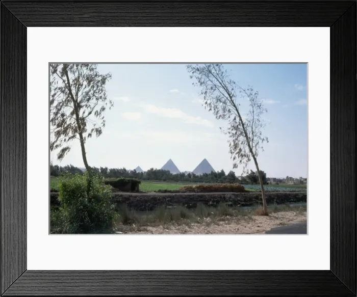 Framed Print : Distant View of Pyramids Framed Print : Distant View of Pyramids