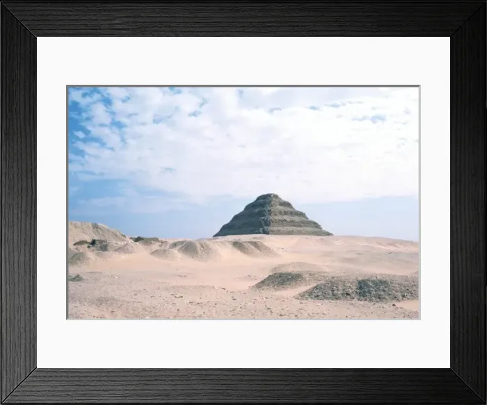 Framed Print : Step Pyramid / Saqqara Framed Print : Step Pyramid / Saqqara