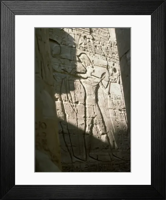 Framed Print : Rameses Ii / Carving / Luxor Framed Print : Rameses Ii / Carving / Luxor