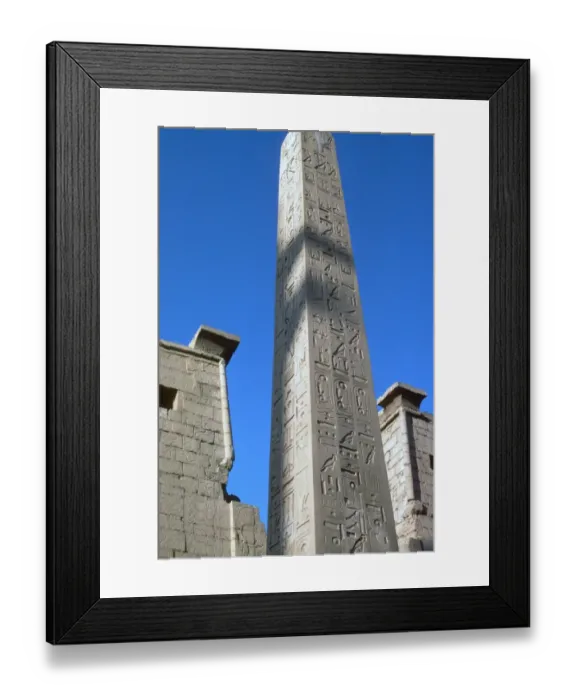 Framed Print : Obelisk at Luxor Framed Print : Obelisk at Luxor