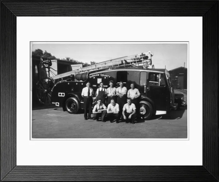 Framed Print : Fire Engine 1940S Framed Print : Fire Engine 1940S