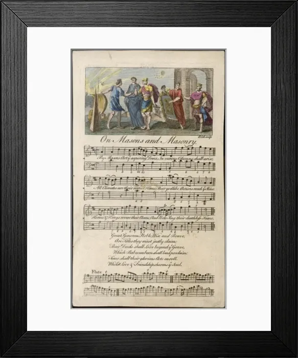 Framed Print : Masons Song Framed Print : Masons Song