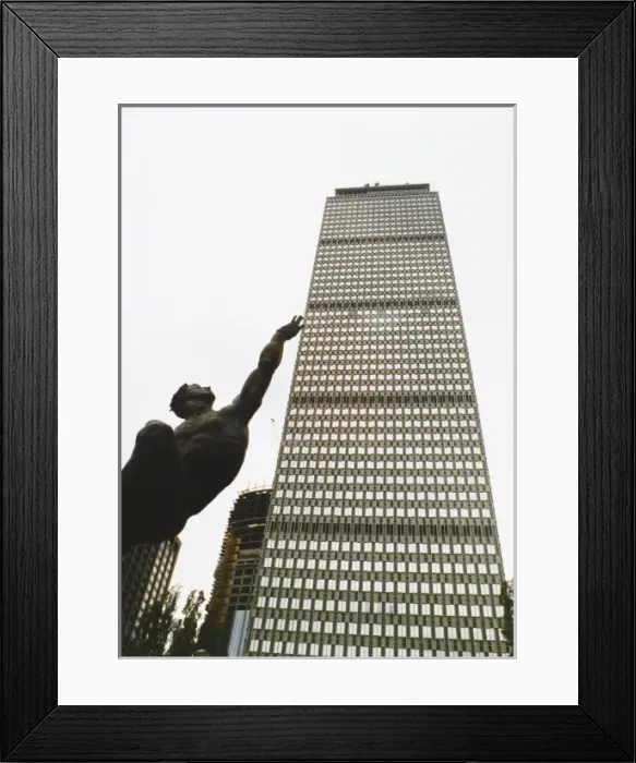 Framed Print : Boston Skyscraper 2 Framed Print : Boston Skyscraper 2