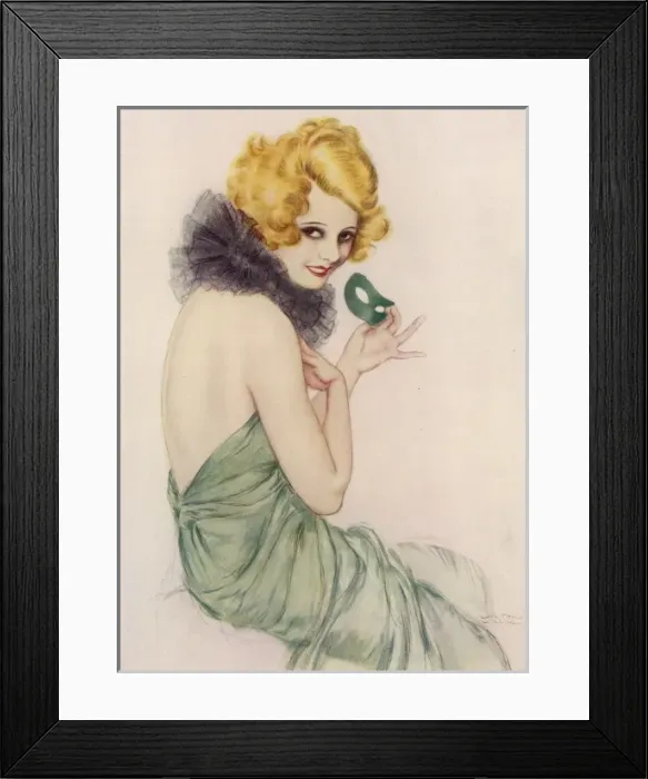 Framed Print : Flapper girl Framed Print : Flapper girl