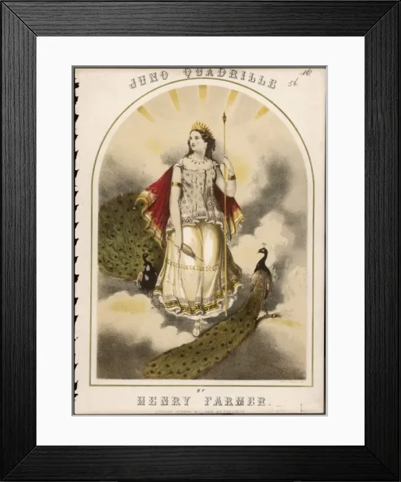 Framed Print : Juno Music Sheet Framed Print : Juno Music Sheet
