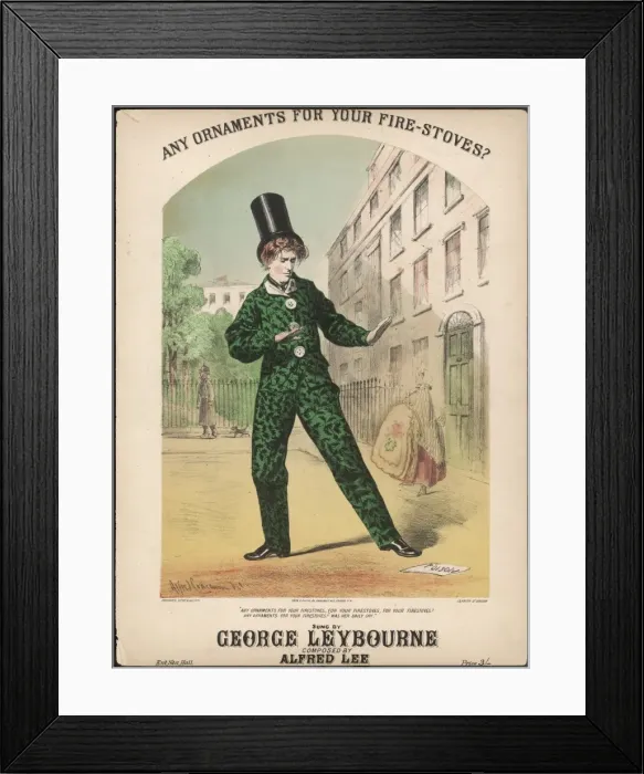 Framed Print : Ornaments for Stoves