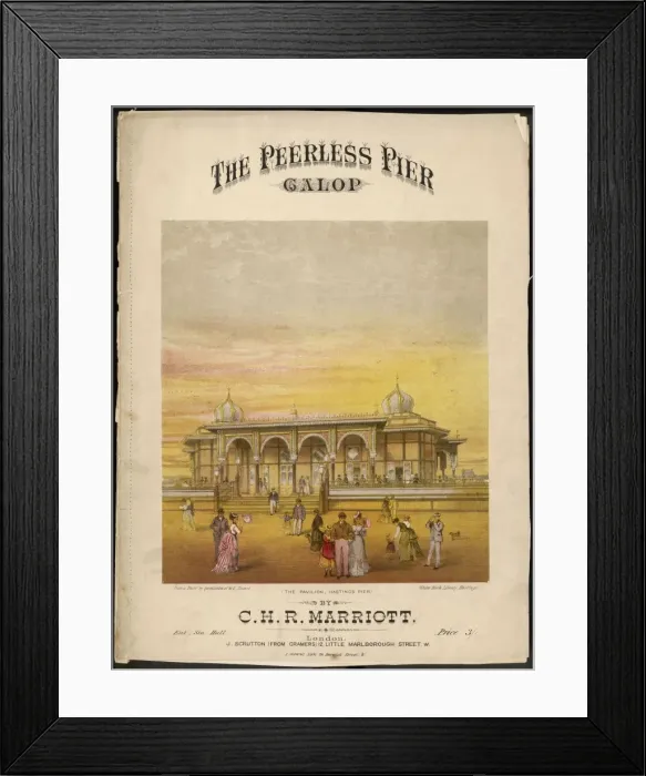 Framed Print : Hastings Pier Framed Print : Hastings Pier