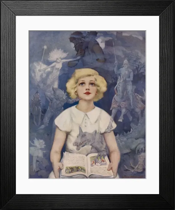 Framed Print : Childhood fantasy Framed Print : Childhood fantasy