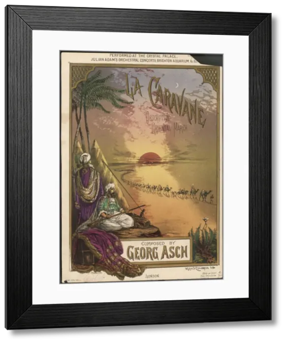 Framed Print : Camel Train Desert Asia Framed Print : Camel Train Desert Asia