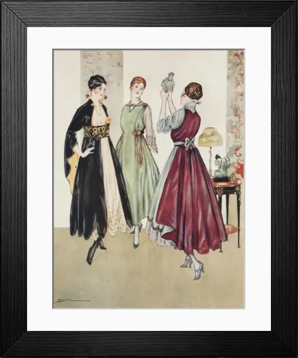 Framed Print : Fashions for 1916 Framed Print : Fashions for 1916