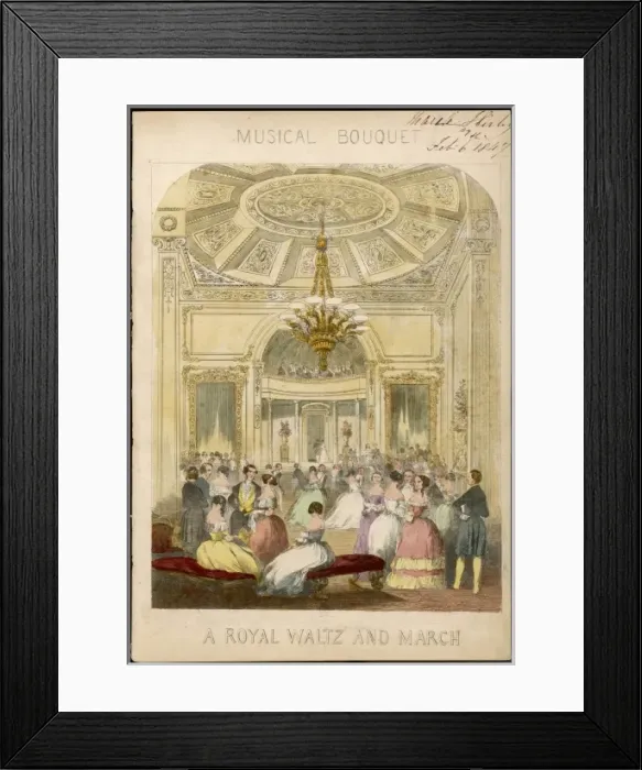Framed Print : Royal Waltz Framed Print : Royal Waltz