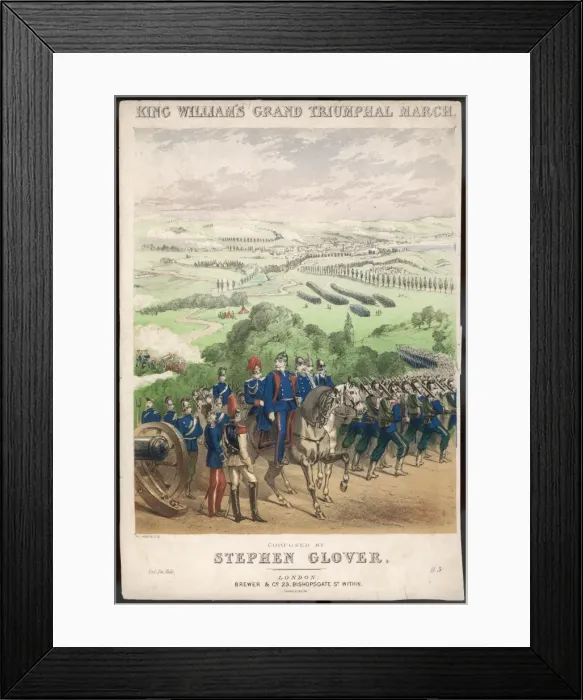 Framed Print : Prussian Manoeuvres Framed Print : Prussian Manoeuvres