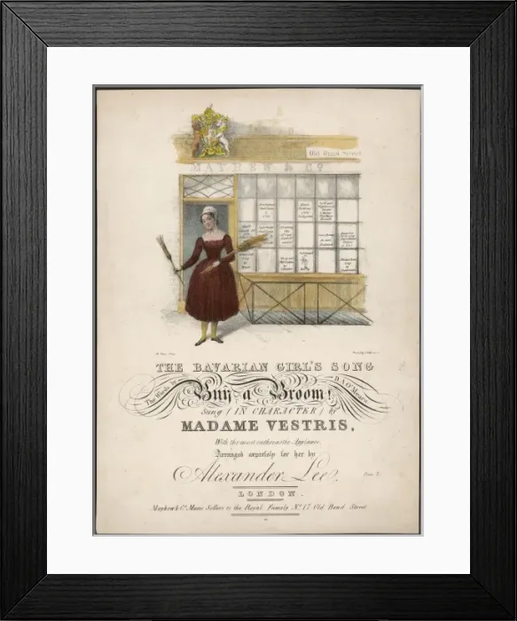 Framed Print : Buy a Broom Framed Print : Buy a Broom