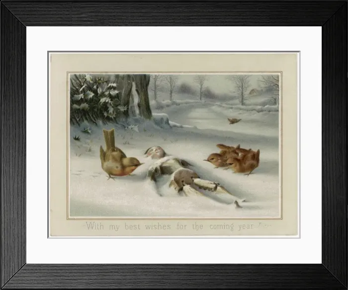 Framed Print : Doll in the Snow Framed Print : Doll in the Snow