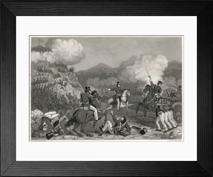 Framed Print : Battle of Monterey Framed Print : Battle of Monterey
