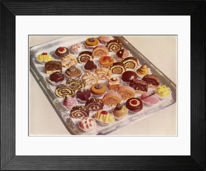 Framed Print : Fancy Pastries Framed Print : Fancy Pastries