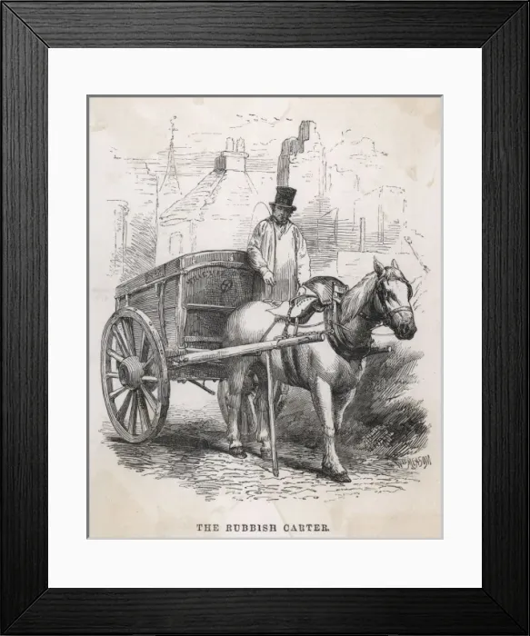Framed Print : London Rubbish Carter Framed Print : London Rubbish Carter