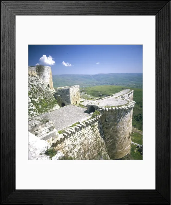 Framed Print : Crusaders castle / Syria Framed Print : Crusaders castle / Syria