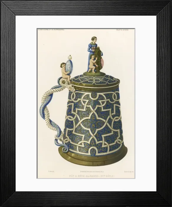 Framed Print : German Beer Pot Framed Print : German Beer Pot