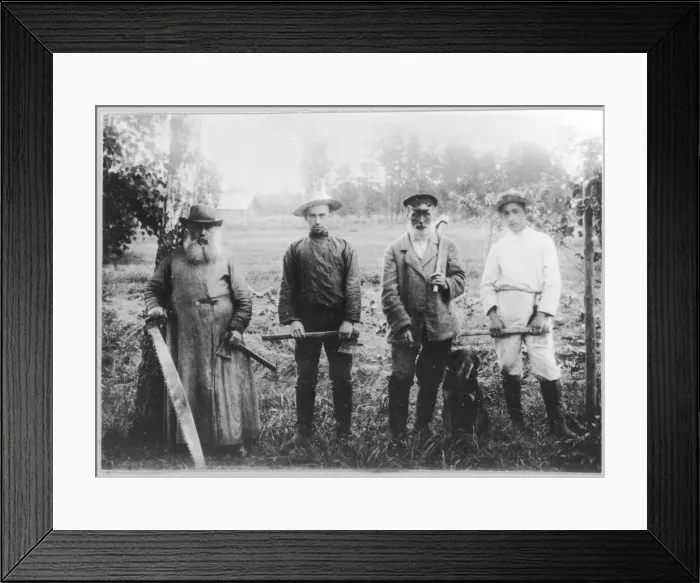 Framed Print : Russian Peasants Framed Print : Russian Peasants