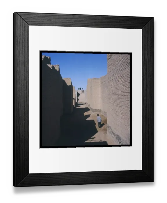Framed Print : Babylon / Excavations Framed Print : Babylon / Excavations