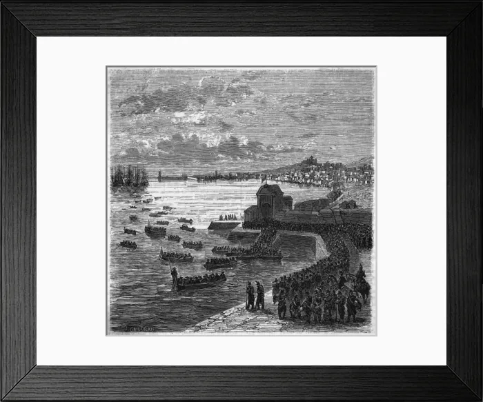 Framed Print : French in Ancona Framed Print : French in Ancona