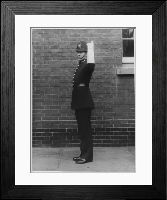 Framed Print : Traffic Police Officer Framed Print : Traffic Police Officer