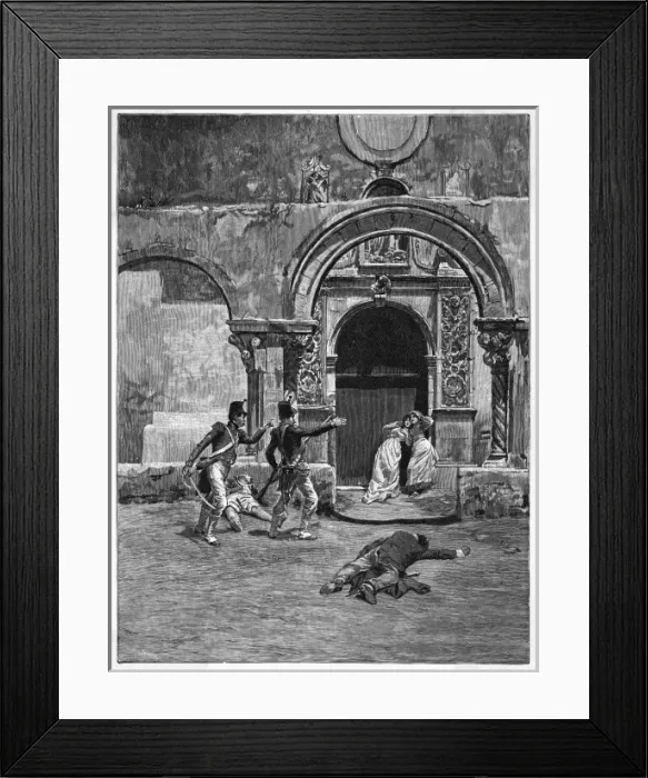 Framed Print : Revolt in Sicily Framed Print : Revolt in Sicily