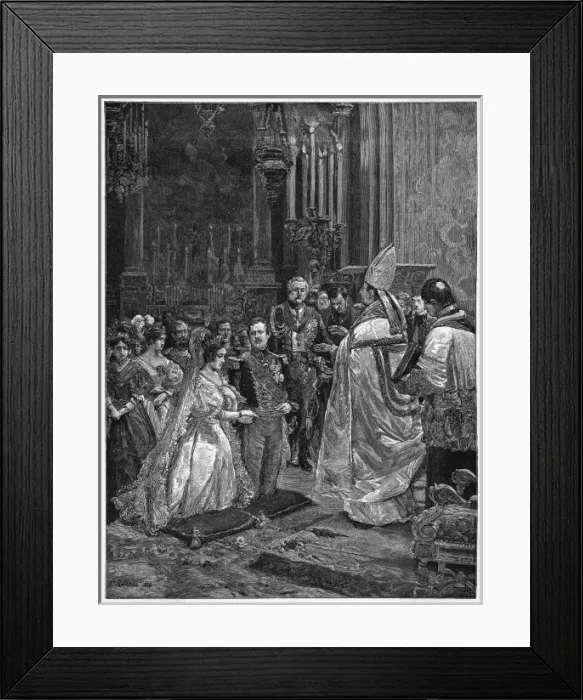 Framed Print : Royal Wedding