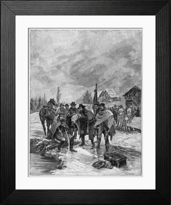 Framed Print : Insurrection in Savoia Framed Print : Insurrection in Savoia