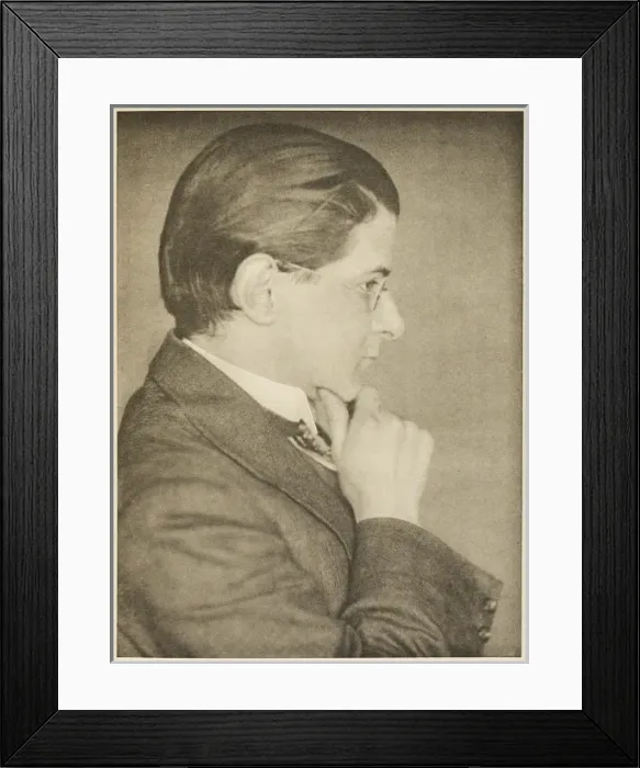 Framed Print : Thomas Burke, Writer Framed Print : Thomas Burke, Writer